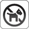 Animaux non admis